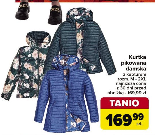 Kurtka damska pikowana rozm. m-2xl promocja