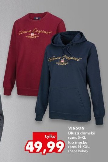 Bluza m-xxl VINSON promocja w Kaufland