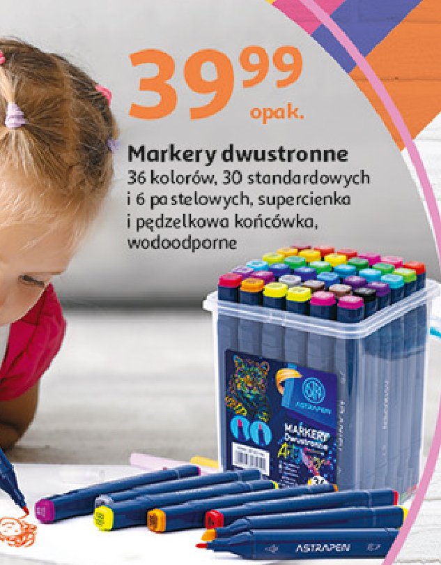 Markery dwustronne Astra promocja