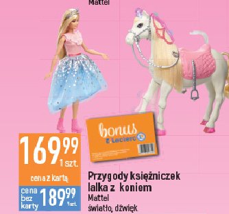 Barbie koń przygody księżniczek Mattel promocja