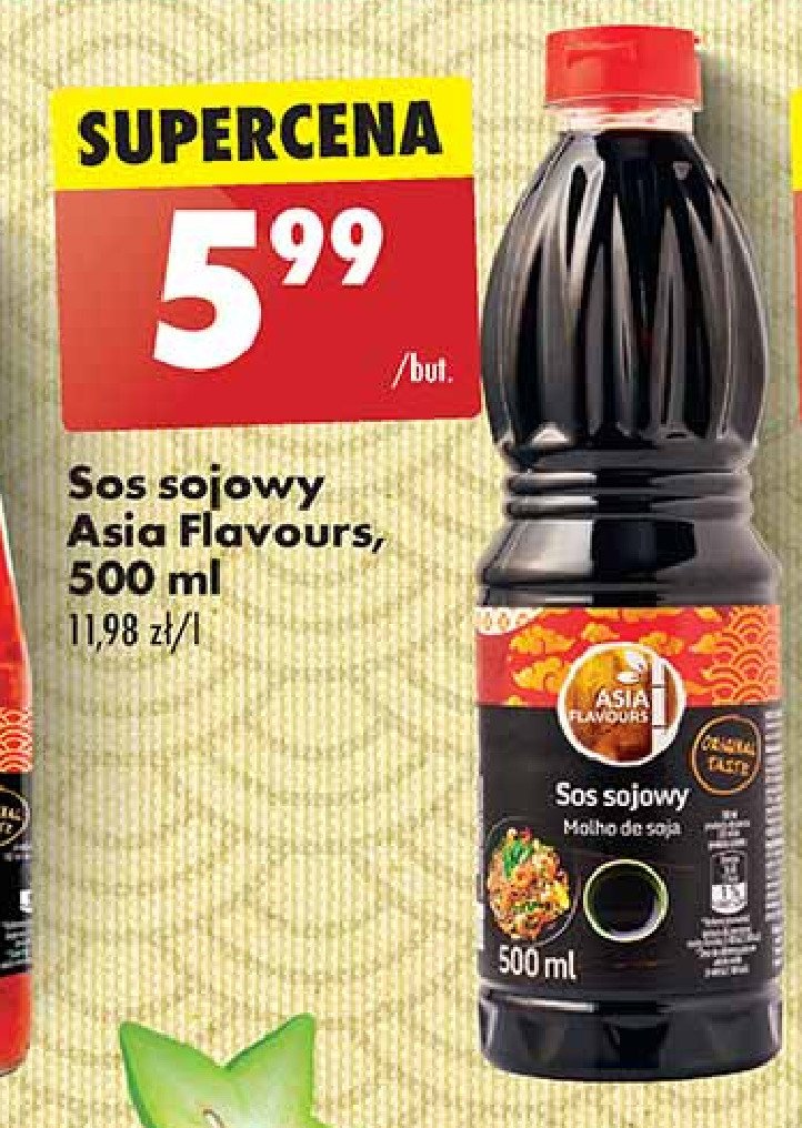 Sos sojowy Asia flavours promocja