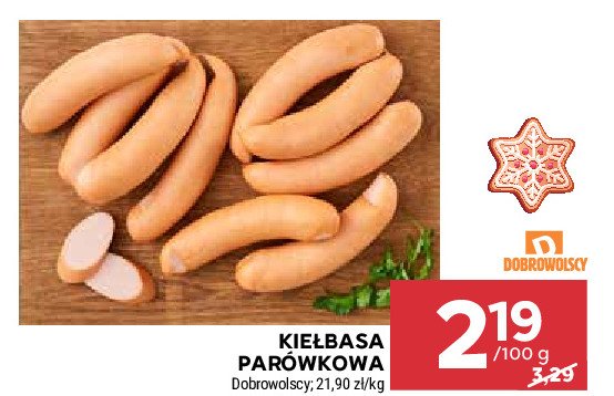 Kiełbasa parówkowa Dobrowolscy promocja