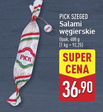 Salami węgierskie Pick promocja