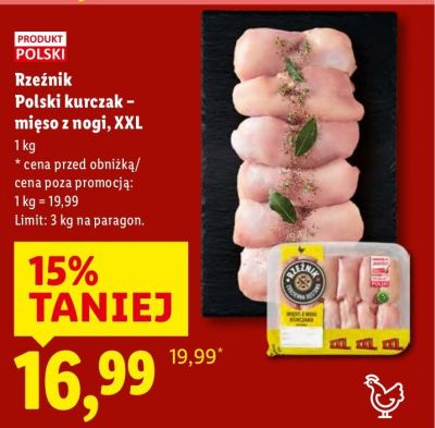 Polski kurczak - mięso z nogi, XXL promocja w Lidl