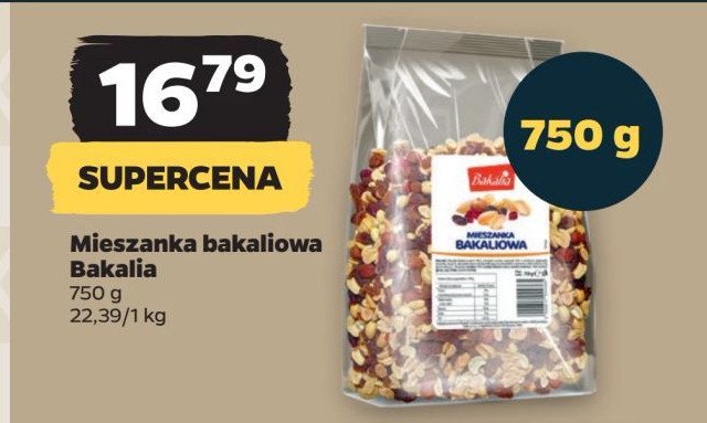 Mieszanka bakaliowa Bakalia promocja