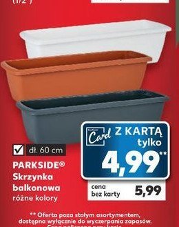 Skrzynka balkonowa 60 cm Parkside promocja