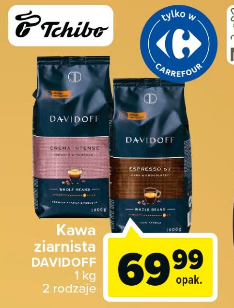 Kawa Davidoff cafe 57 espresso promocje