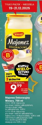 Majonez Dekoracyjny Winiary promocja w Twój Market
