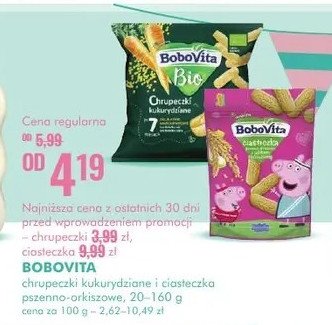 Ciasteczka orkiszowe Bobovita mniam bio promocja