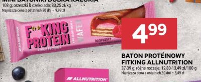 Baton proteinowy FitKing AllNutrition promocja w Stokrotka