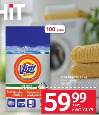 Proszek do prania Vizir 5,5 KG promocja w Selgros