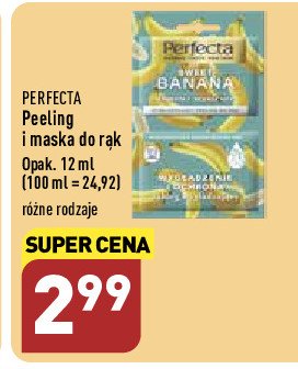 Peeling i maska do r膮k Perfecta sweet banana promocja