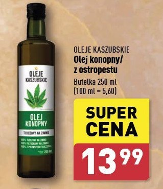 Olej z ostropestu Oleje kaszubskie promocja