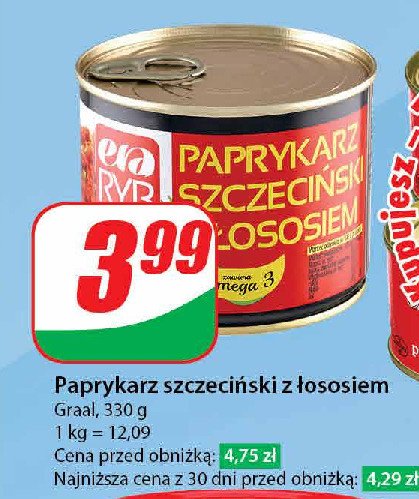 Paprykarz szczeciński z łososiem Era ryb promocja