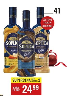 Likier Soplica cappuccino 15% 500 ml promocja w Biedronka