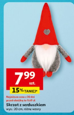 Skrzat z serduszkiem promocja w Auchan