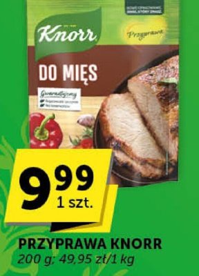 Przyprawa Knorr do mięs promocja w ABC