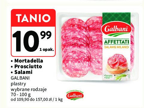 Salami splanata Galbani promocja