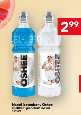 Napój izotoniczny Oshee multifruit 750ml promocja w LEWIATAN