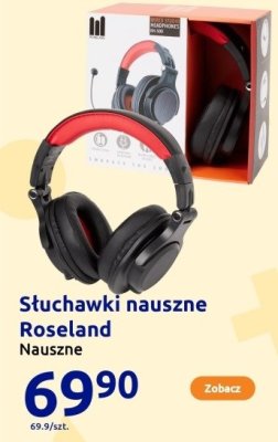 Słuchawki nauszne Roseland promocja w Action