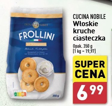 Ciastka frollini Cucina nobile promocja