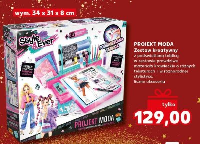 Zestaw kreatywny PROJEKT MODA promocja w Kaufland