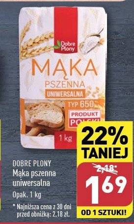 Mąka pszenna uniwersalna typ 650 Dobre plony promocja