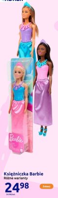 Lalka Księżniczka Barbie promocja w Action