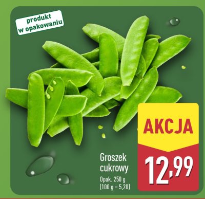 Groszek cukrowy promocja w Aldi