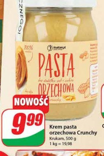 Krem pasta orzechowa KRUKAM.PL promocja