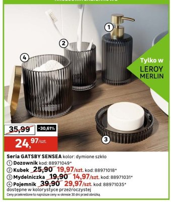 Kubek Gatsby Sensea promocja w Leroy Merlin