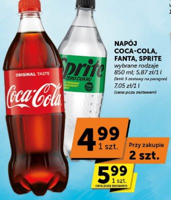 Napój Coca-Cola promocja w Euro Sklep