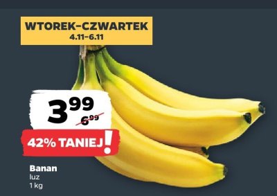 Banan promocja w Netto
