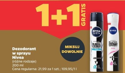 Dezodorant w sprayu Nivea (różne rodzaje) promocja w Netto