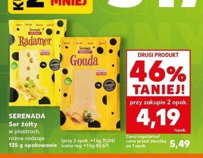 Ser żółty Serenada gouda promocja