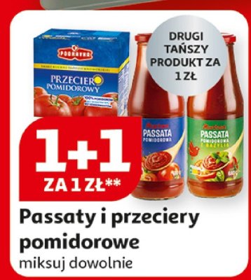 Passaty i przeciery pomidorowe promocja w Auchan
