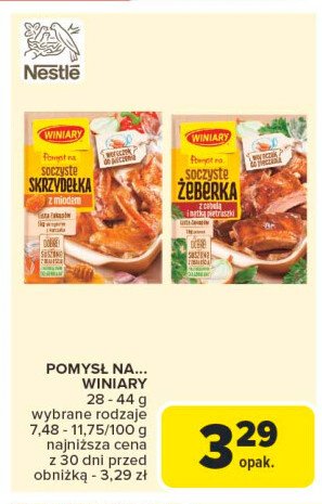 Soczyste skrzyde艂ka z miodem Winiary pomys艂 na ... promocja