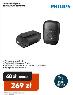 Golarka męska Seria 500 S591/05 promocja w Max Elektro