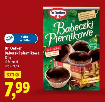 Babeczki piernikowe promocja w Lidl