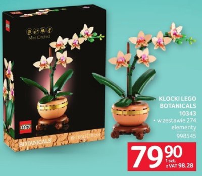 Klocki LEGO Botanicals 10343 promocja w Selgros