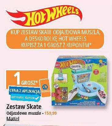 Odjazdowa muszla Hot wheels promocja