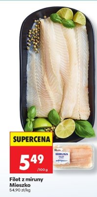 Filet z miruny promocja w Biedronka
