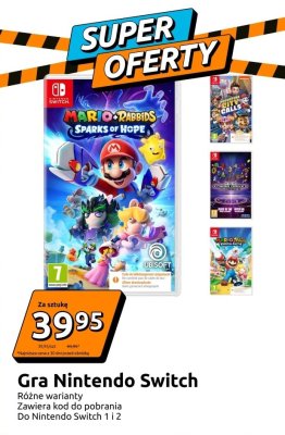 Gra na konsole Nintendo Switch, różne tytuły promocja w Action