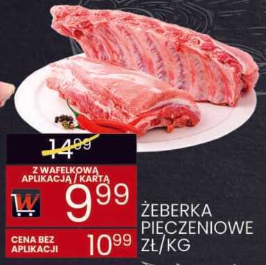 Żeberka pieczeniowe promocja w Wafelek