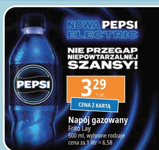 Napój PEPSI BLUE promocja