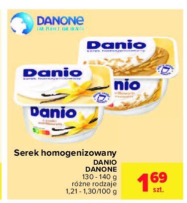 Serek biszkoptowy Danone danio letnie hity promocja