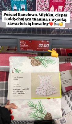 Pościel flanelowa 140x200 cm promocja w Lidl
