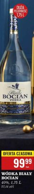 Wódka Biały Bocian 40%, 1,75 l promocja w Biedronka