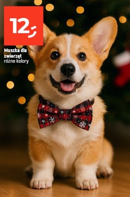Muszka dla zwierząt różne kolory promocja w Dealz