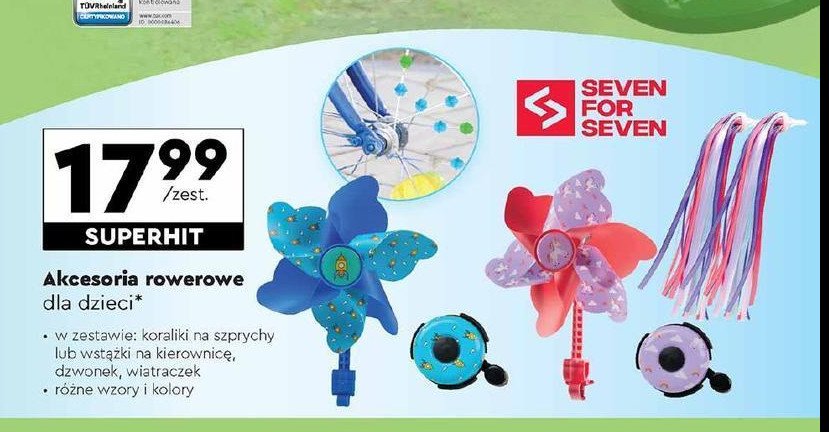 Wiatraczek rowerowy Seven for 7 promocja